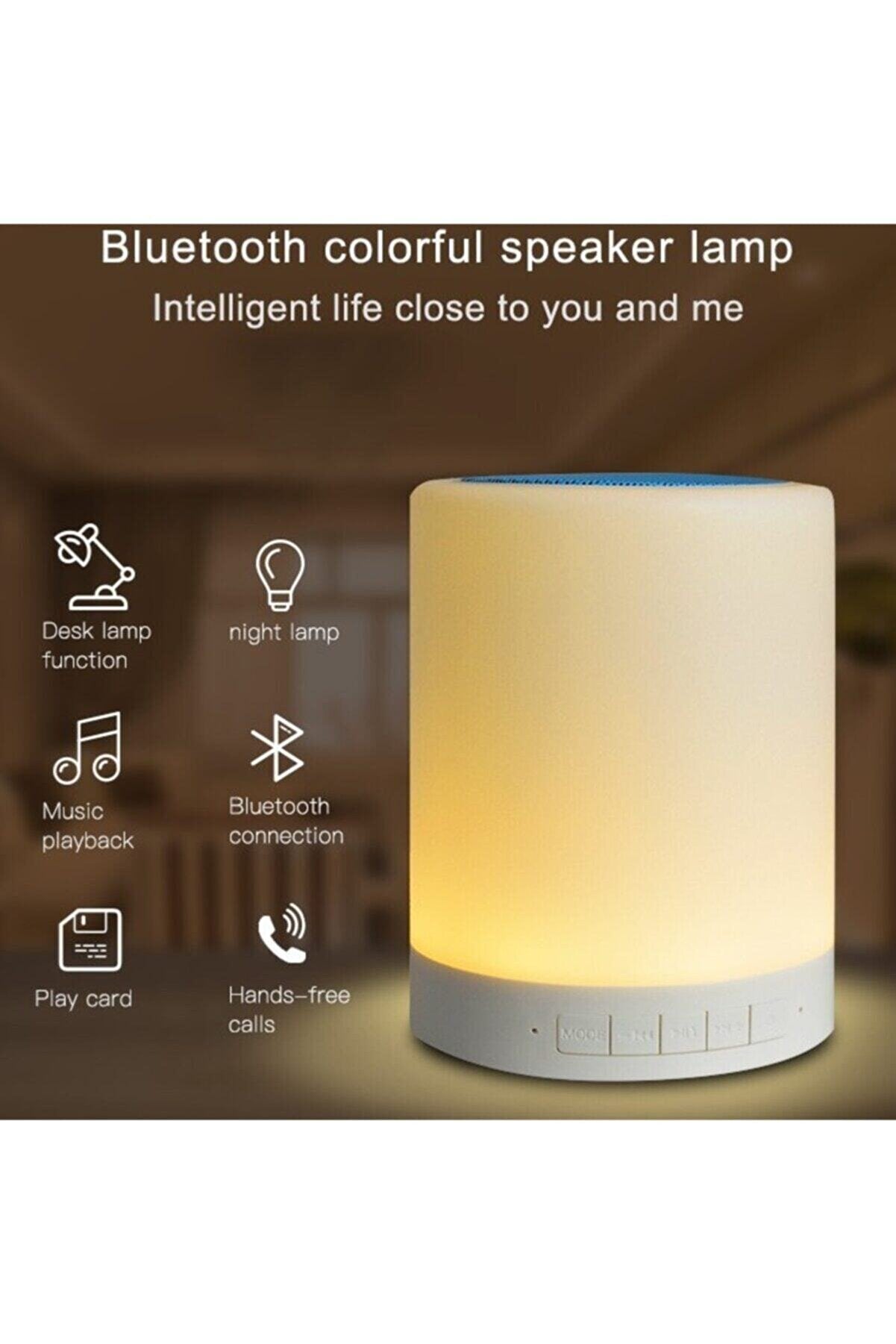 elego Dokunmatik Renkli Gece Lambası & Bluetooth Hoparlör CL 671