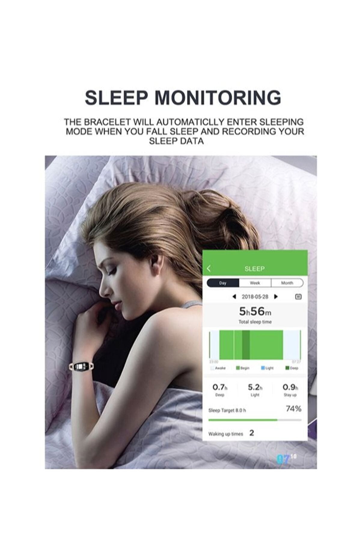 BLUE İNTER H8 Adım Sayar Nabız Ölçer Kadın Akıllı Saat roni4585