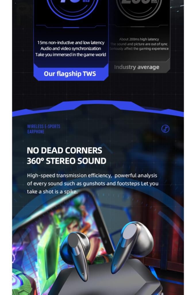 G-20 Bluetooth Kulaklık Rgb Işıklı Çift Mikrofonlu 3 Modlu Bluetooth 5.2 TG-G20