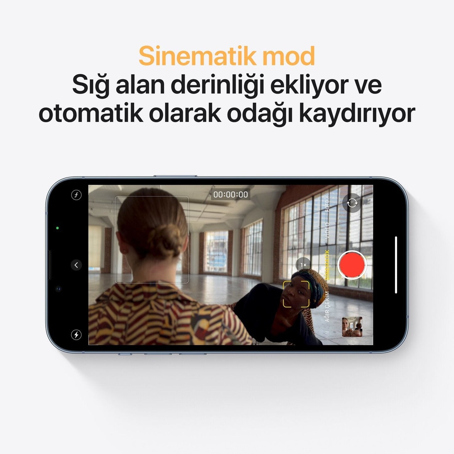 Apple iPhone 13 Pro 128 GB Sierra Mavisi Orjinal APPLE Türkiye Garantili