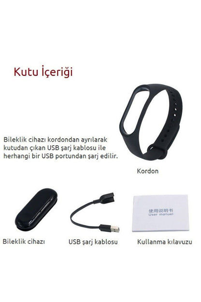 SmartWatch M4 Akıllı Bileklik Saat