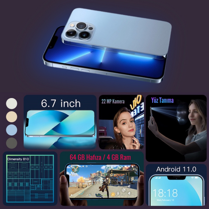 Süper Copy 13 PRO MAX 5G | 512 GB HAFIZA | 8 GB RAM
