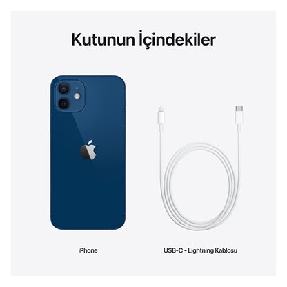 Apple iPhone 12 64 GB Mavi Orjinal APPLE Türkiye Garantili