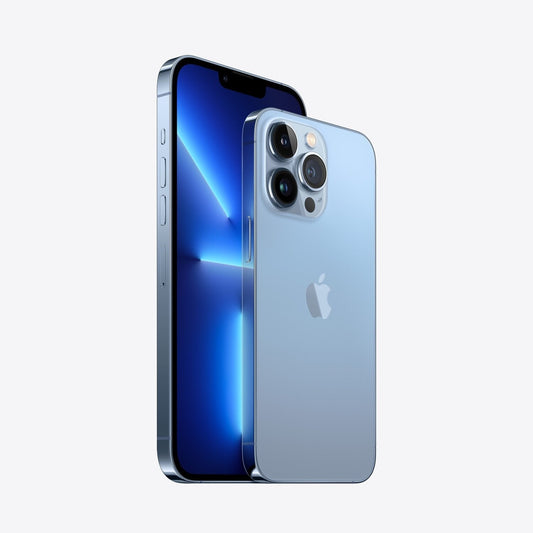 Apple iPhone 13 Pro Max 128 GB Sierra Mavisi Orjinal APPLE Türkiye Garantili